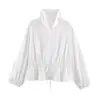 Comercio Exterior Transfronterizo 2026 Nuevo Otoño Estilo Europeo y Americano Holgada Casual Cuello Alto Cordón Chaqueta 4772702