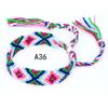 Pulseras Tejidas de Venta Caliente Europeas y Americanas, Pulseras de Amistad Arcoíris Hechas a Mano Estilo Étnico Nepalí, Joyería al por Mayor