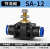 Válvula Borboleta Tipo Tubo Easun Esa Rápida 4681012 Conector Pneumático Unidirecional Instalação Rápida Passante