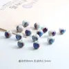 Acessórios para Pulseira de Contas Cerâmicas Redondas Retro 8mm Pacote de Material para Miçangas Artesanais Acessórios para Joias DIY Contas Soltas