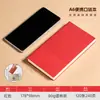 Cuaderno Pequeño A6 al por Mayor en Stock, Bloc de Notas de Oficina Rayado de Alta Calidad, Cuaderno Portátil Personalizable