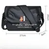Bolso de Hombro de Lona Reciclada Estilo Chino de Moda, Bolso Bandolera de Lona Reciclada, Bolso de Trabajo de Hule Transfronterizo, Fábrica Personalizada