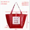 Bolsa de mão tecida de ombro único para compras de supermercado, embalagem de presente publicitário, à prova d'água e ecológica, estoque de fábrica, mudança de cor disponível