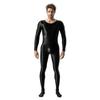 Mono Unisex de Talla Grande de Alta Elasticidad Liso de Cuerpo Completo Brillante Sedoso Aceitoso Sexy Transparente Europeo y Americano