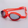 Gafas de natación impermeables y antivaho para adultos, lentes de silicona electrochapadas, diseño de diadema, ajuste cómodo, venta al por mayor, adecuadas para ventas transfronterizas y para personas con miopía