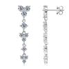 Pendientes de Plata de Ley S925 [Venta de Liquidación con Envío Gratis] Pendientes Cuadrados Simples y Elegantes de Moissanita para Mujer, Exclusivamente para Ventas Transfronterizas