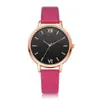 Reloj de Marca Sencilla de Moda Coreana Transfronterizo para Mujer Romano Sencillo Casual de Cuarzo para Mujer Modelo Más Vendido