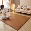 Alfombra de Verano Alfombra de Piso Verano Sala de Estar Dormitorio Verano Alfombra de Ratán Estilo Japonés Piso Tienda Alfombra para Niños Tatami Alfombra Gruesa para Gatear