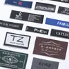 Etiqueta Tejida de Marca de Ropa del Fabricante Diseño de Etiqueta de Ropa Logo de Marca de Ropa Etiqueta Tejida Pedido Mínimo Una Pieza