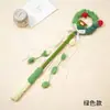 Brinquedo para Gato Varinha de Madeira Varinha Agitadora Autoentretenimento Gadget Agitador para Gato Gatinho Sino Varinha Agitadora para Gato Bonita e Divertida Durável Contra Arranhões e Mordidas