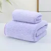 Toalla de baño de vellón de coral, unisex, suave y absorbente, no se decolora después del lavado, toalla grande al por mayor