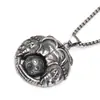 Europa y Estados Unidos transfronterizo nuevo retro punk elefante auspicioso animal colgante ins hip-hop calle titanio acero fundición de moda collar para hombre
