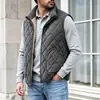 Chal Casual de Hombre 3D Transfronterizo Amazon Otoño/Invierno 2026, Cálido, Grueso, Forrado de Felpa, Chaleco Casual Acolchado