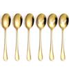Juego de Cubiertos de Acero Inoxidable Amazon, Tenedor y Cuchara, Vajilla de Mesa, Juego de 5 Piezas, Colador, Pinza para Pan, Pala para Pastel, Cuchillo para Mantequilla