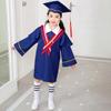 Ropa de Médico para Niños Ropa de Erudito de Jardín de Niños Ropa para Fotos Toga de Graduación Sombrero de Médico Ropa para Fotos de Graduación de Estudiantes de Primaria y Secundaria