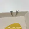 Pendientes de Moda y Sencillos con Temática de Cumpleaños de Personajes de Anime y Videojuegos para Mujer, Accesorios Creativos Versátiles con un Ambiente Bidimensional
