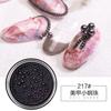 Material para arte de uñas estilo japonés bola de acero de tres colores bola metálica estilo punk tamaño que combina con todo mixto lunares joyería para uñas