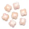 Nuevo Cristal Facetado Agujero Central Trébol de Cuatro Hojas 12mm Jade Porcelana Cristal Cuentas Accesorios para Tocados Accesorios para Joyería DIY