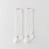 Calcetines para Bebé, Estilo Verano Ultra Delgados, Calcetines Hasta la Rodilla para Recién Nacidos, Sin Costuras, Transpirables, Climatizados, Calcetines Antimosquitos para Bebés