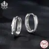 Pendientes de Moissanita Evelle Fashion para Commuter de Plata de Ley S925 Joyería Joyería Versátil Pendientes de Lujo Ligero para Mujer