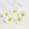 Materiales para manualidades de flor de amapola artificial, accesorios para coronas y arreglos florales, flores pequeñas coloridas hechas a mano para decoración, flores para sombreros, flores de seda