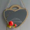 Pegatinas de Pared de Espejo Acrílico Transfronterizas Colgante de Madera de Álamo Animal Habitación Infantil Popular Dormitorio Diseño de Habitación Pared