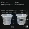 Cesta de Plantio Hidropônico, Cesta de Fixação de Plantas para Cultivo em Solo, Cesta de Flores para Vaso de Vidro, Recipiente Hidropônico, Dispositivo de Fixação para Raiz de Rabanete Verde e Bambu da Sorte
