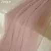 Piel de pasta de frijol suave tono de piel tono carne negro ajuste ceñido tejido de malla suave vestido de novia vestido de noche falda red de caída tela suave