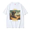 Camiseta Engraçada Meme Lirili Larila Elefante com Sandálias Amante