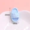 Chinelos de Simulação Frutas Animais Joias de Resina Acessórios Cartão de Cabelo DIY Cola de Creme Capa de Celular Copo de Água Material Artesanal