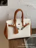 Bolsa Color-Blocking Fashionável de Grande Capacidade 2026 Novo Modelo Versátil Bolsa Transversal para o Dia a Dia com Acabamento de Luxo Bolsa de Mão Feminina Bolsa Tote