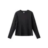 Camiseta de otoño para yoga de manga larga de secado rápido para mujer IZEXX 7A antibacteriana con protección solar cuello redondo deportiva para ciclismo tenis al aire libre