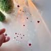Adesivos para Unhas Série de Natal Embossados Desenho Animado Árvore de Natal Estrela de Cinco Pontas Laço Adesivos de Unha Adesivos Decoração Atacado