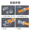 1216/1620 Accesorios para Tubería Solar de Aluminio-Plástico Acero Inoxidable 201 Reductor con Rosca Interna y Externa Codo Igual Diámetro Conector Recto