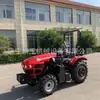 Tractor Agrícola para Invernadero Luoyang Huaxuan 504, Tractor de Cuatro Ruedas de Bajo Perfil y Cuatro Cilindros de 50 Caballos de Fuerza