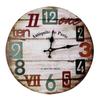 Venta al por mayor del fabricante Transfronterizo Moda Europea y Americana Madera Retro Serie Mariposa Varios Relojes de Pared Relojes de Imagen sin Marco