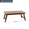 Escritorio de Cama de Bambú Perezoso para Dormitorio Plegable Pequeña Mesa Mesa Kang de Madera Maciza Mesa de Estudio para Estudiantes Mesa Simple para Ventana de Bahía