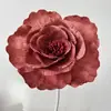 Flores de Peonía de Terciopelo Grandes Seleccionadas Cuidadosamente Flor Hecha a Mano de Celebridad de Internet Decoración para Ventanas Diseño de Centro Comercial Decoración Floral para Bodas Flores Artificiales