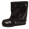 2026 Nuevas Botas Vaqueras Occidentales Otoño Invierno Botines para Mujer Botas Martin Botas de Pierna Plegable para Mujer Botas Marrones Maillard