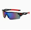 Óculos de Sol Refletivos com Película Colorida Deslumbrante 009181 Espelho Esportivo Atacado Óculos para Ciclismo ao Ar Livre Masculino e Feminino Novos Óculos de Sol