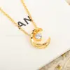 Colar pequeno estilo fragrante letra C dupla usar couro totalmente cravejado de diamantes corrente para clavícula de pele de cordeiro corrente de suéter retrô fragrante para casa outlet de fábrica