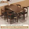 Mesa de Comedor para Uso Doméstico en Apartamentos Pequeños, Habitaciones de Alquiler, Salas de Estar; Mesas de Comedor para Uso Comercial en Cafeterías, Fondas, Restaurantes de Comida Rápida; Juegos de Mesa y Sillas