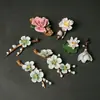 Jarrones Cerámicos Hechos a Mano, Decoración de Escritorio para el Hogar, Recipientes para Flores, Adornos, Artesanías, Difusores, Decoraciones de Boda, Accesorios para el Hogar, Portainciensos