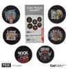 Imanes para Nevera de Vinilo Mini Disco Muy Retro Merchandising para Fans Imanes de Pared Musicales Regalo