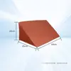 Almohadilla Triangular en Forma de R con Varios Colores y Estilos para Elegir, Funda de Tela de PU Transpirable, Núcleo Interno de Esponja de Alta Densidad para Aislamiento