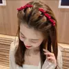 Flocando grampo de cabelo lateral franja textura quebrado cabelo acabamento artefato duckbill hairpin hairpin hairpin cocar de clipe famoso da Internet