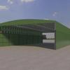 Toldo para Campo Deportivo al Aire Libre Actividad Móvil Cancha de Baloncesto Tenis Bádminton Eléctrico Telescópico Desplegable Cobertizo Toldo Grande