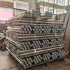 Bancada de Fornecimento Roller de Aço Inoxidável Transportador Não Motorizado Roller de Aço Inoxidável Personalizado Roller Galvanizado de Aço Inoxidável