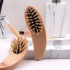 Hotéis e Pousadas Usam Pentes Descartáveis Elegantes de Bambu e Pentes de Massagem Descartáveis de Madeira com Furos de Ar