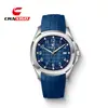 Reloj de Negocios Impermeable para Hombre Chaxigo Reloj de Cuarzo Luminoso Impermeable para Hombre Forma de Granada Moda